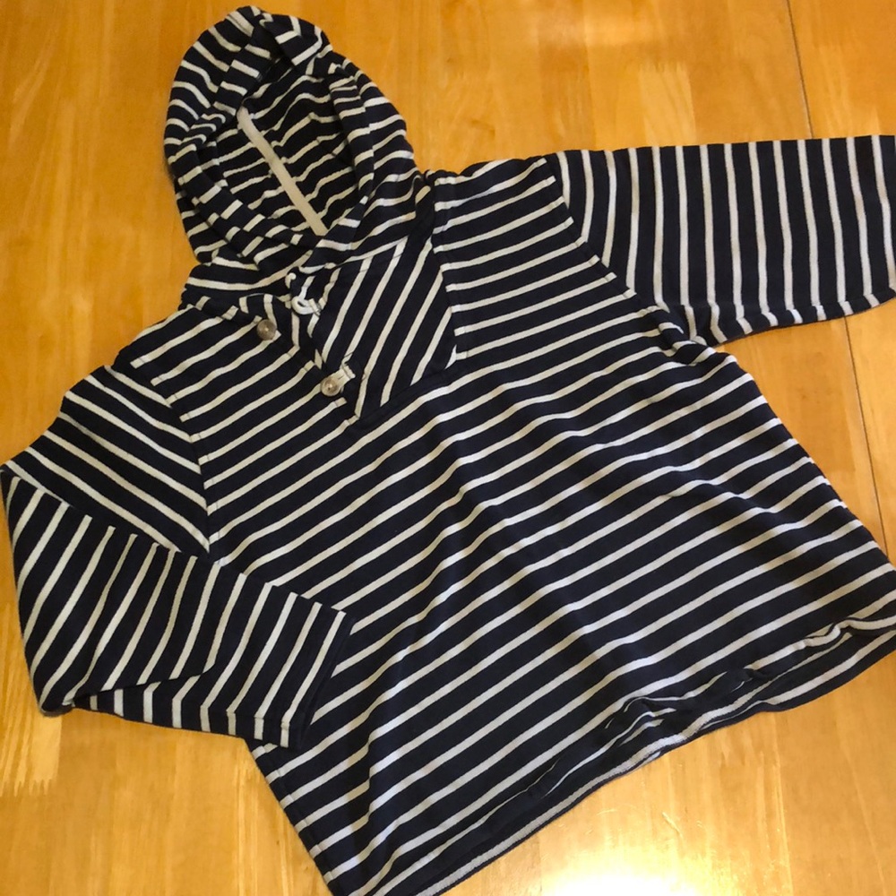 Hanna Andersson striped hoodie